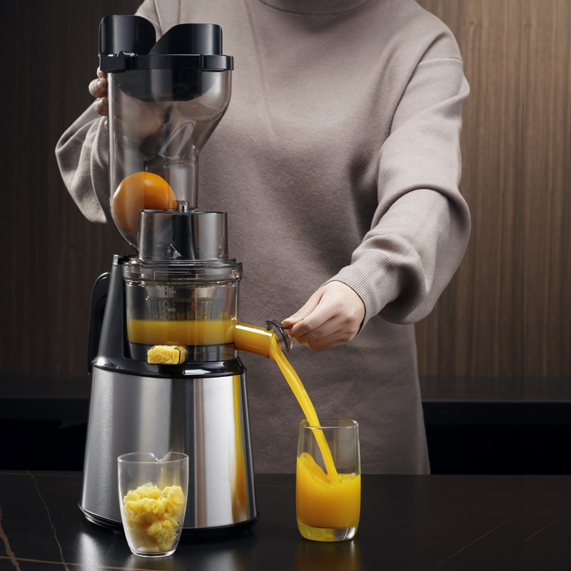 Juicer Cold Press Slow - Vegetable Fruit Orange Extractor Commercial Multifunctional