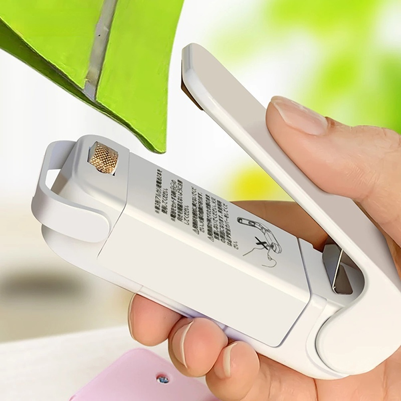 Kitchen Appliances White - Mini Handheld Heat Sealer, Fast Sealing