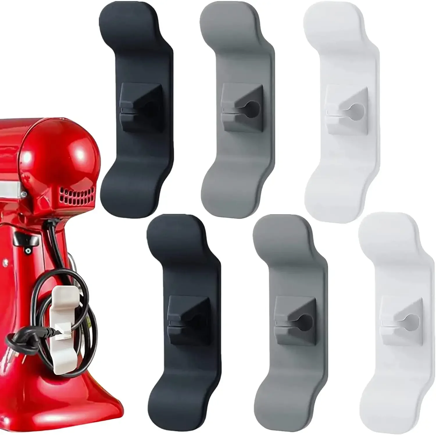 Kitchen Appliances B&Q - Cord Wrapper Cable Holder Clip Clamp