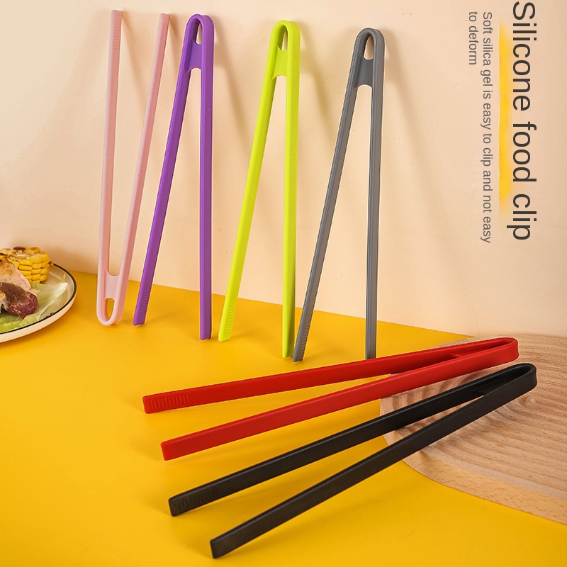 Kitchen Appliances On Sale - Silicone Food Toast Tongs Trivet Tongs