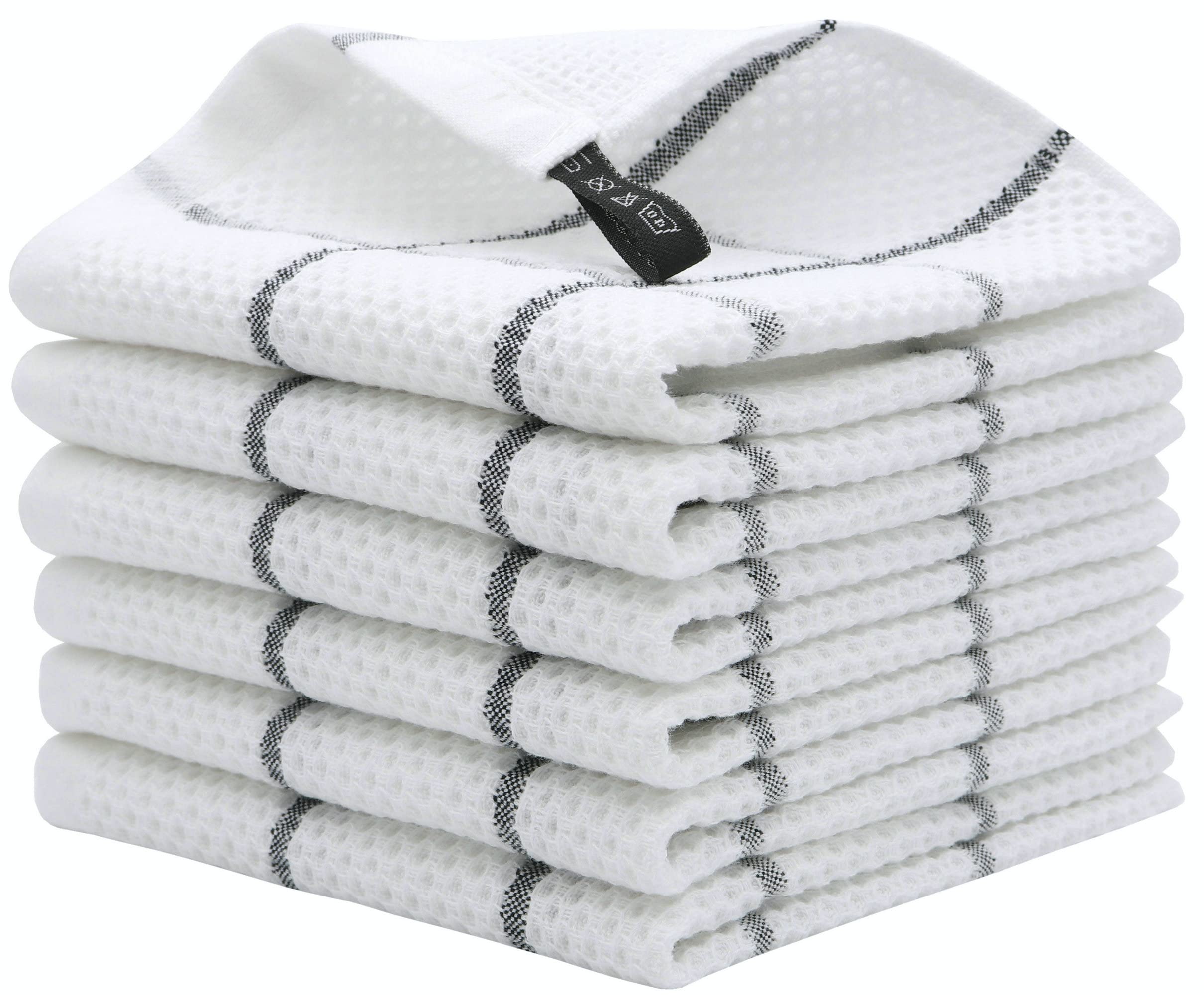 Plaid Cotton Kitchen Dish Clot - Kitchen Appliances White 评论和价格