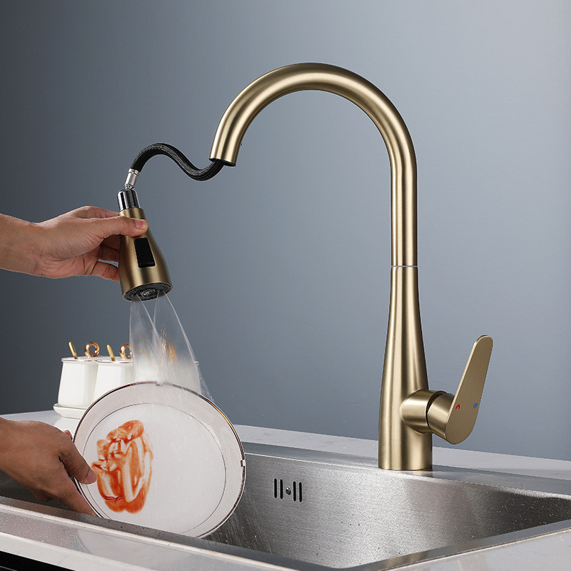 Brushed Gold Pull Out Kitchen  - Kitchen Appliances White 评论和价格