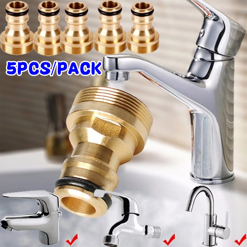 1/ 5PCS Universal Brass Tap Ki - Kitchen Appliances B&Q 评论和价格