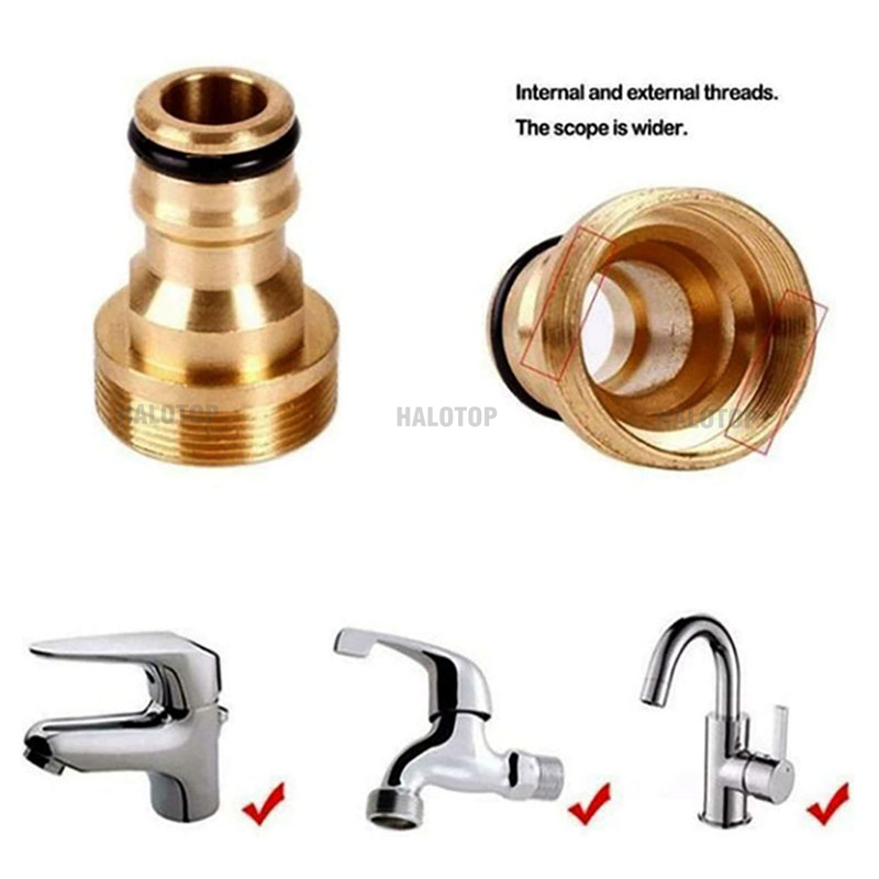 1/ 5PCS Universal Brass Tap Ki - Kitchen Appliances B&Q 评论和价格