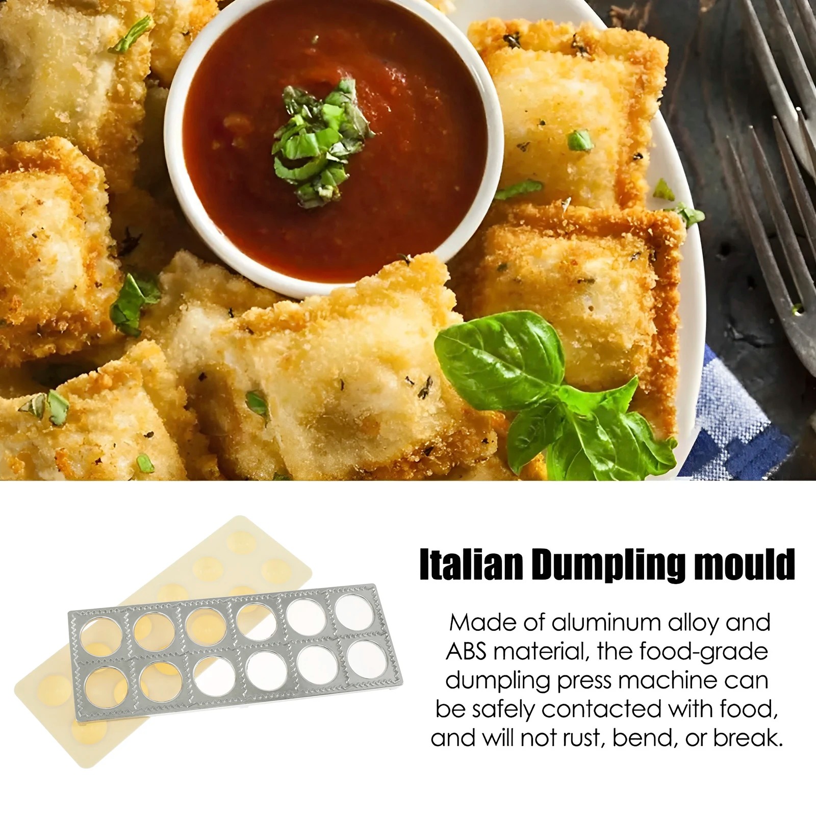Dumpling Mold 12 Holes Ravioli - Kitchen Appliances On Sale 评论和价格
