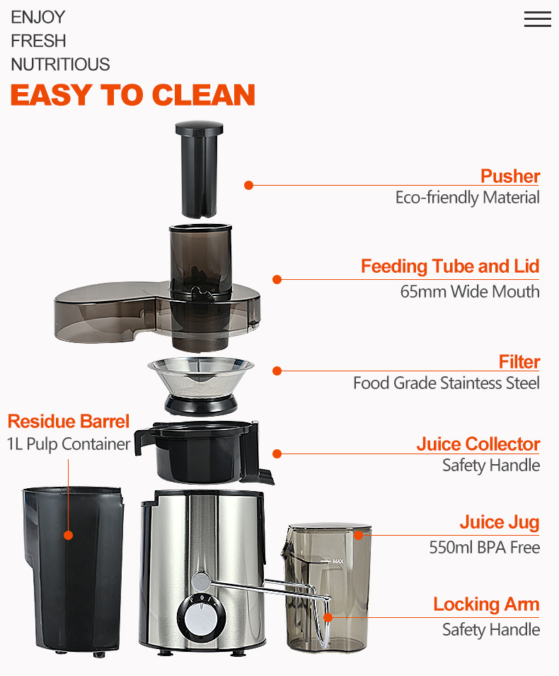 Most Popular Automatic Househo - Juicer Cold Press Slow 评论和价格