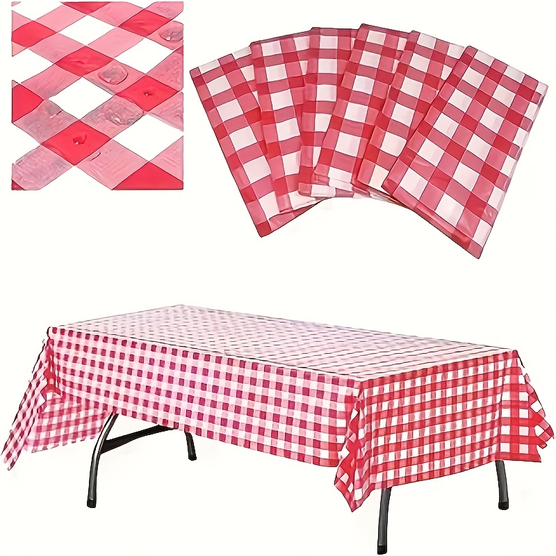 1/3/5Pcs Red and White Checker - Kitchen Appliances White 评论和价格