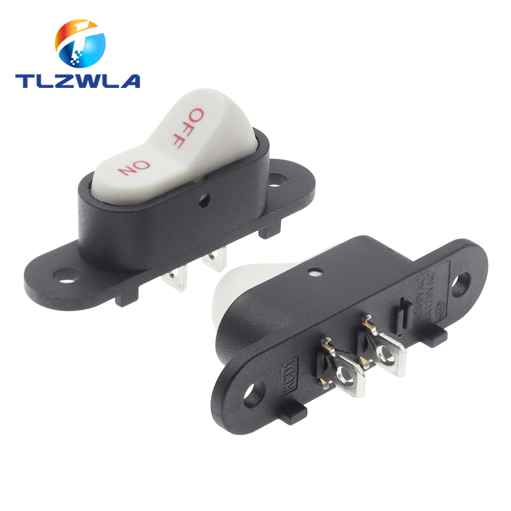 5PCS KCD1 Rocker Switch 6A 250 - Kitchen Appliances B&Q 评论和价格