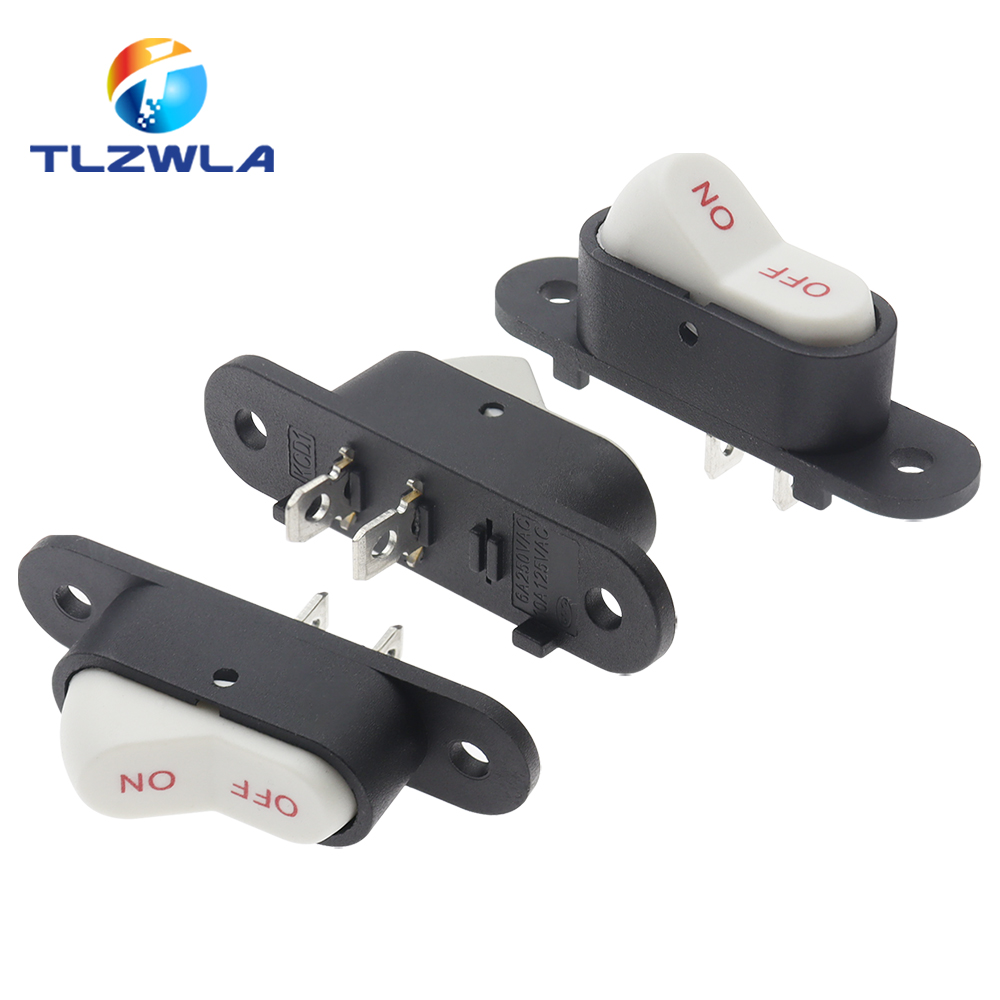 5PCS KCD1 Rocker Switch 6A 250 - Kitchen Appliances B&Q 评论和价格