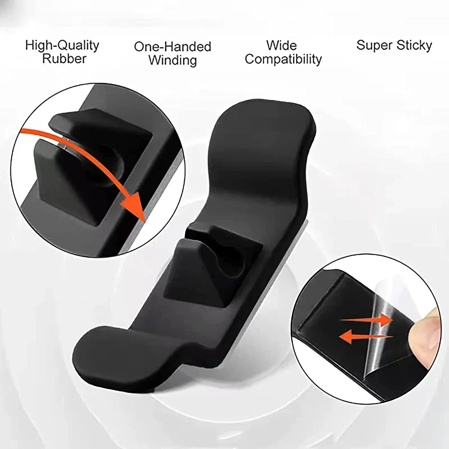 Cord Wrapper Cable Holder Clip - Kitchen Appliances B&Q 评论和价格