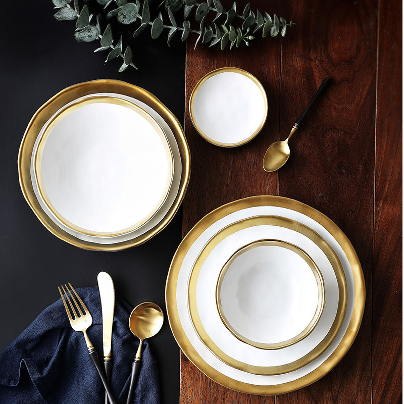 Ceramic Black and White Tablew - Kitchen Appliances White 评论和价格